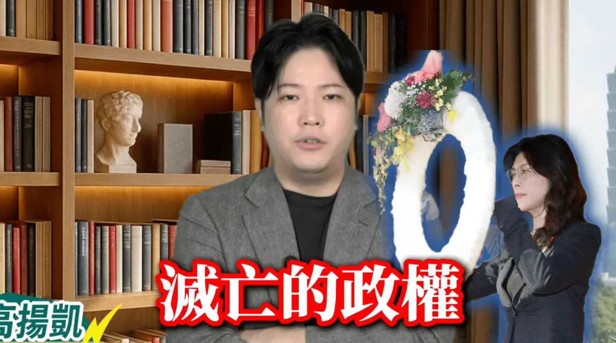 ▲台北市議員擬參選人高揚凱表示，鄭麗文此舉「荒謬」且「立場錯亂」。（圖／截自高揚凱YT）