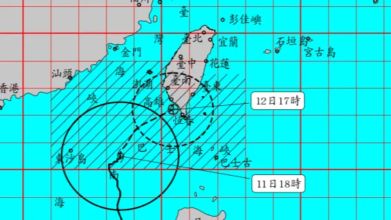 直播／鳳凰颱風估明登陸！共伴發威今晚炸雨 氣象署20:40說明 