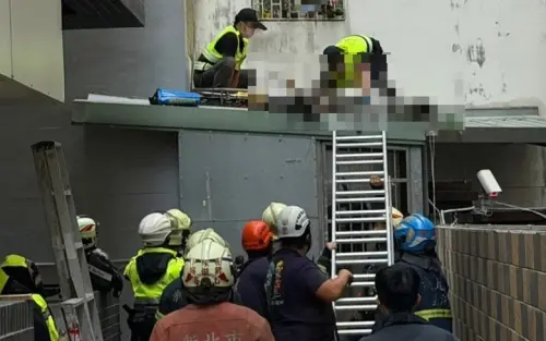 板橋墜樓意外！13歲少女忘帶鑰匙　爬頂樓返家失足跌落2樓遮雨棚
