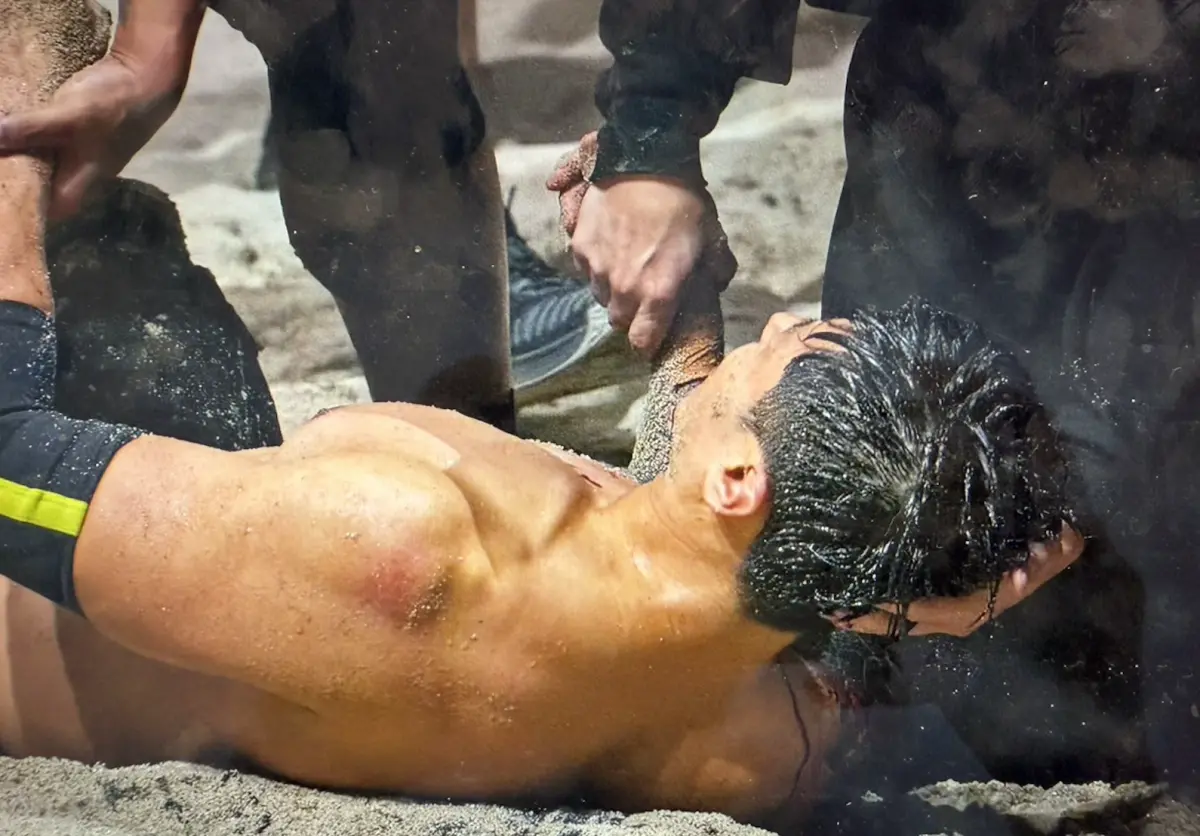 《體能之巔》血濺賽場！日本人踢爆對手下巴 隊友氣瘋：付出代價