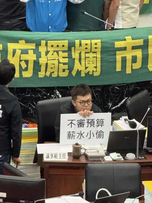 ▲張博洋也呼籲，災害來臨，高雄更應該團結面對，請國民黨擔任一個成熟的在野黨，做出讓高雄更好的監督，而不是無理取鬧的兒戲。(圖／翻攝畫面)