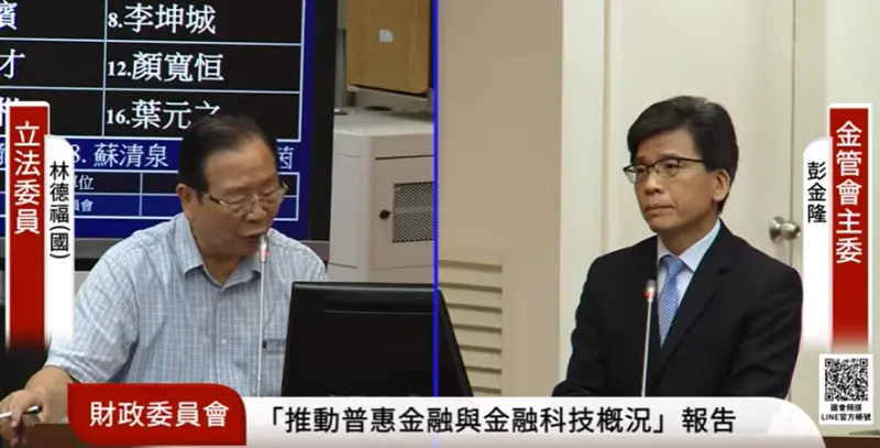 健保補充保費新制爭議！立委質疑是股市禿鷹　金管會主委：不至於