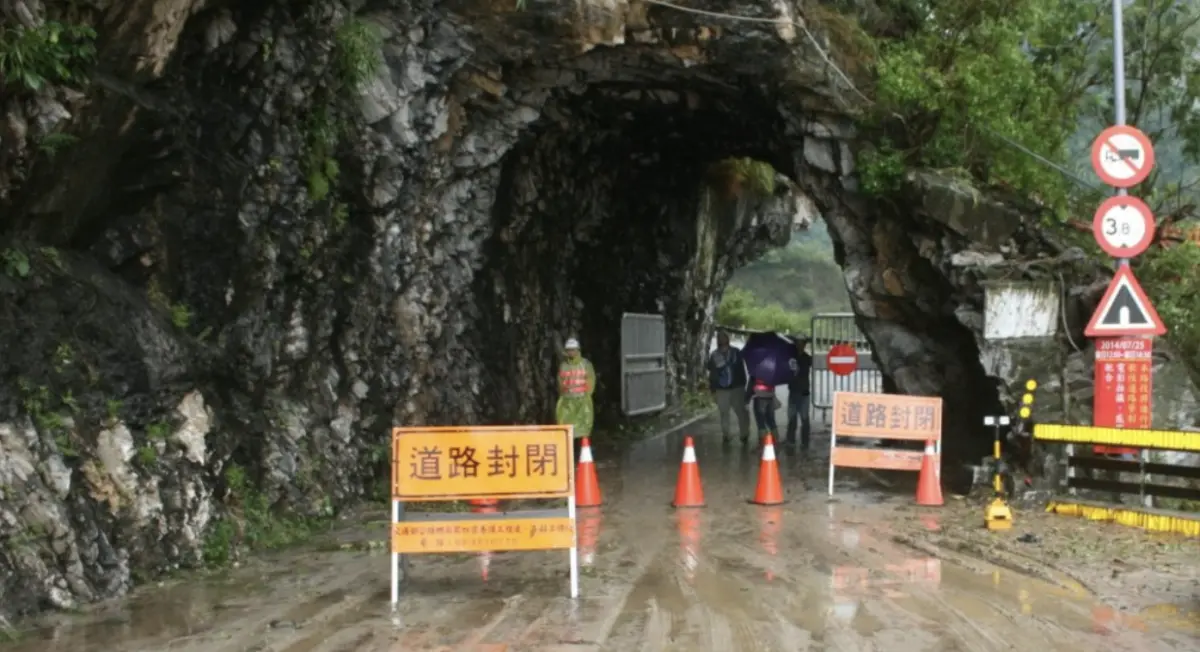 鳳凰颱風轉弱！山區雨勢趨緩 台8線關原至太魯閣口恢復管制放行