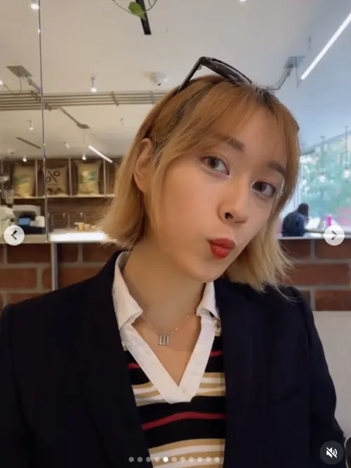 ▲黃懷萱（圖／翻攝自黃懷萱IG＠edelyn_o.o）