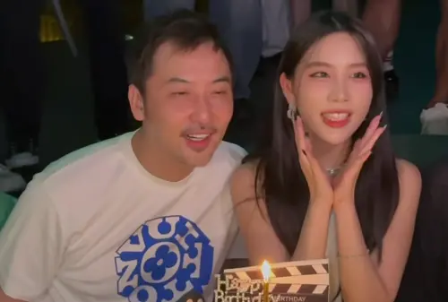 ▲Emma外型亮眼，今年9月舉行18歲生日派對時，爸爸李進良也有到場。（圖／胡小禎臉書）