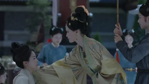 ▲陳喬恩在《山河枕》中飾演霸氣十足的長公主。(圖/Disney+) ▲陳喬恩在《山河枕》中飾演霸氣十足的長公主。(圖/Disney+)