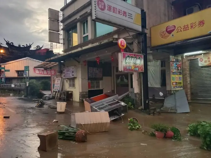    ▲11日晚間，蘇澳3小時累積雨量超過300毫米。（圖／翻攝自臉書宜蘭知識+）  