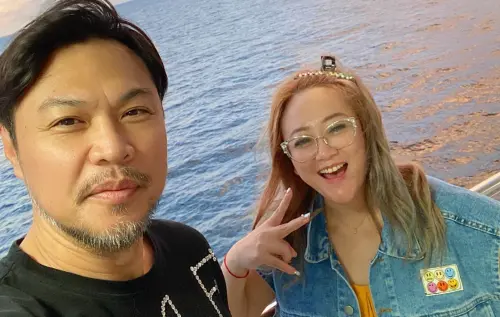 秀琴、陳致遠受困蘇澳！被鳳凰颱風嚇到尖叫　積水暴漲畫面曝光
