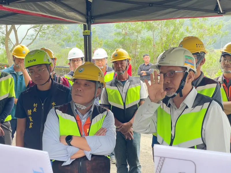 鳳凰颱風來襲！農村水保署關心防災整備　署長親赴南投信義鄉視察