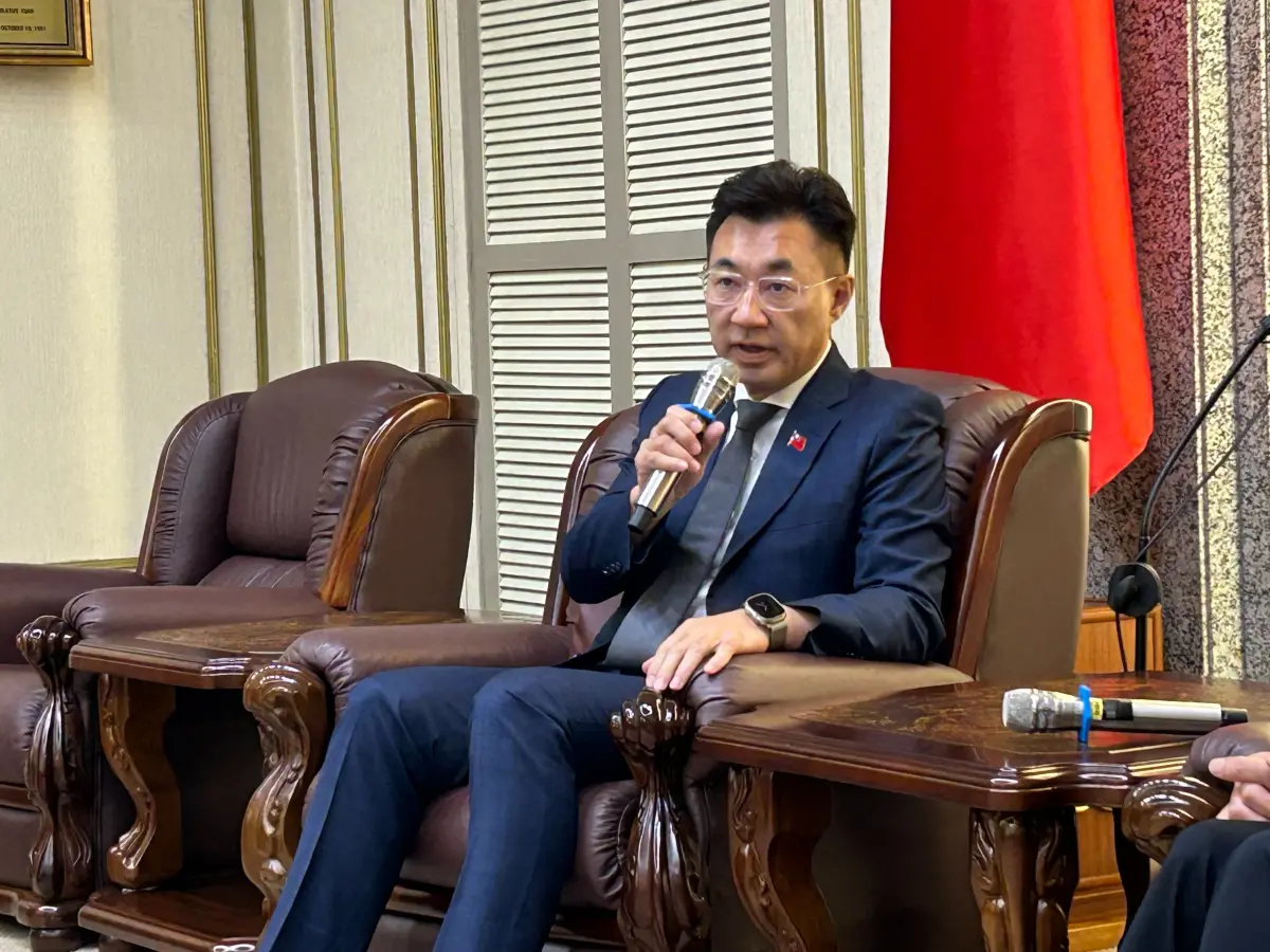 ▲立法院副院長江啟臣說，一定會召集朝野協商。（圖／翻攝畫面）