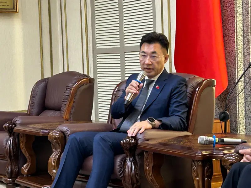 ▲立法院副院長江啟臣說，一定會召集朝野協商。（圖／翻攝畫面）