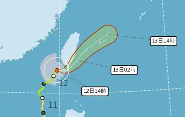 鳳凰颱風登陸倒數！今晚快閃恆春半島　解除警報、雨停時間一次看
