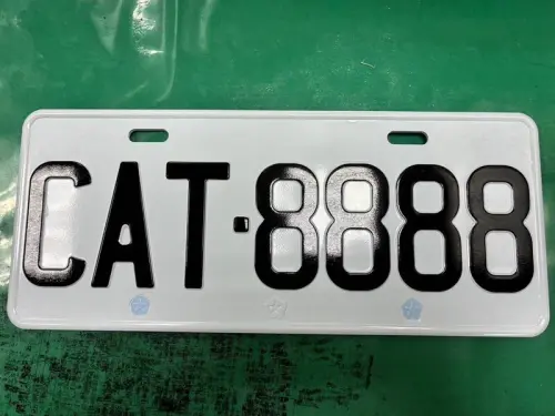 ▲CAT車牌系列今（12）日中午正式決標，最熱門的車牌「CAT-8888」。（圖／監理站）