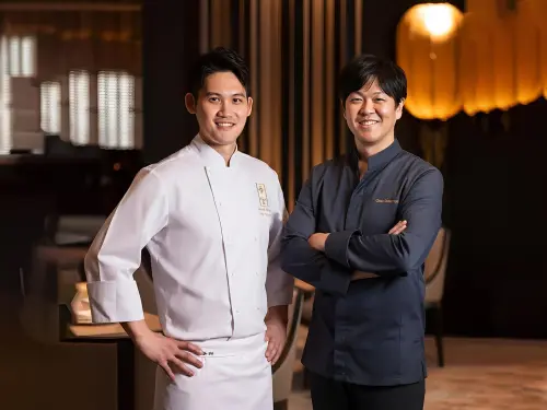 ▲新加坡米其林一星「四川飯店」名廚陳建太郎帶著星級川菜靈魂，以粵菜精緻底蘊為載體，呈現嶄新風貌的當代川味。（圖／台北遠東香格里拉提供）
