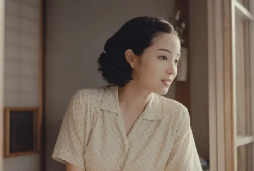 ▲廣瀨鈴（如圖）主演《群山淡景》，改編自諾貝爾文學獎得主石黑一雄的作品。（圖／金馬執委會提供）