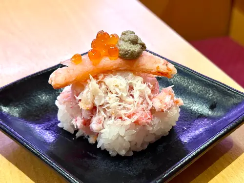 ▲「豪華蟹總匯」120元。（圖／記者蕭涵云攝）