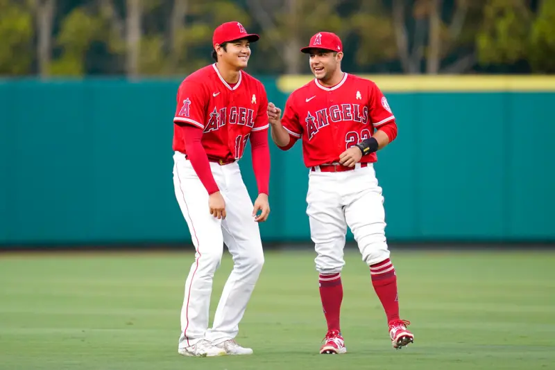 ▲曾與大谷翔平並肩作戰的洛杉磯天使前內野手佛萊契（David Fletcher），在接受聯盟調查不到一年後，突宣布退役。美媒爆料，他涉嫌透過與水原一平同一名地下賭頭下注，黯然結束七年職棒生涯。（圖／美聯社／達志影像）