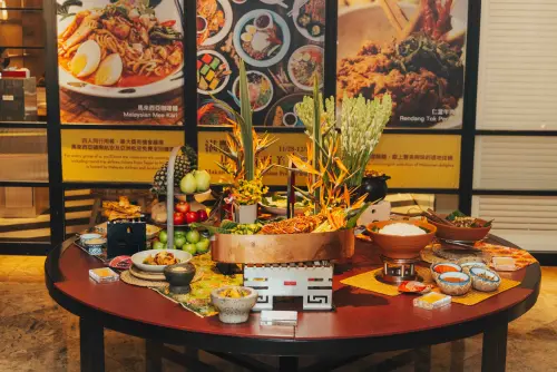 ▲台北君悅在凱菲屋自助餐廳推出「馬來美饌‧經典再現」活動。
