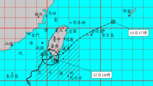 ▲還記得去年11月的鳳凰颱風嗎？今年也將決議除名，新名字將會在2027年提出。（圖／中央氣象署cwa.gov.tw）