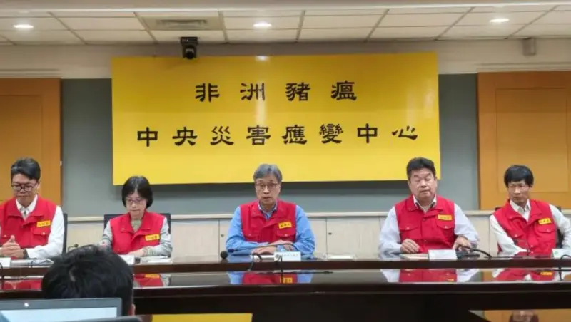 Agriculture Minister Chen talks about combating ASF. (TCN)