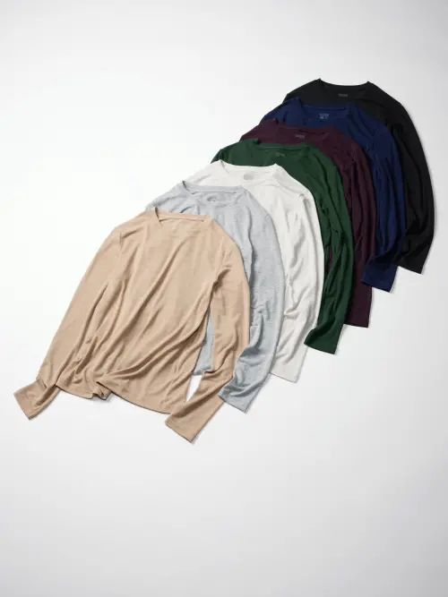 ▲UNIQLO HEATTECH極暖，採9%喀什米爾混紡，官網建議穿著溫度為 -5℃～15℃。（圖／UNIQLO官網 uniqlo.com/tw）