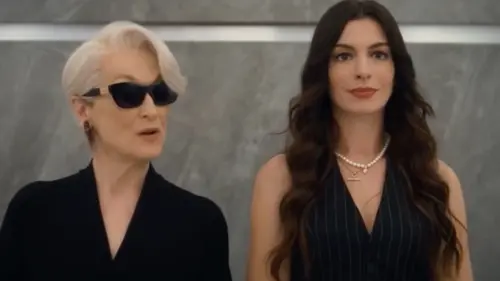 《穿著Prada的惡魔2》預告炸裂！梅姨、安海瑟薇電梯對戲超殺
