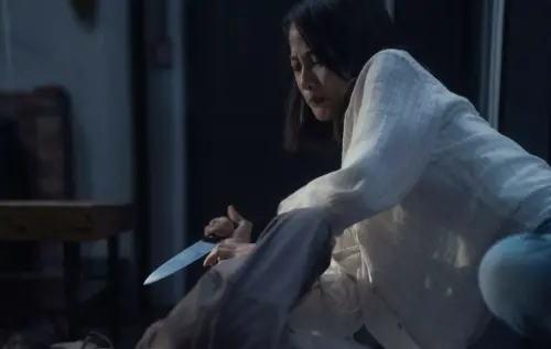 ▲簡嫚書《人浮於愛》首次挑戰邊緣性人格角色表示很開心。。（圖／公共電視、台灣大哥大MyVideo）