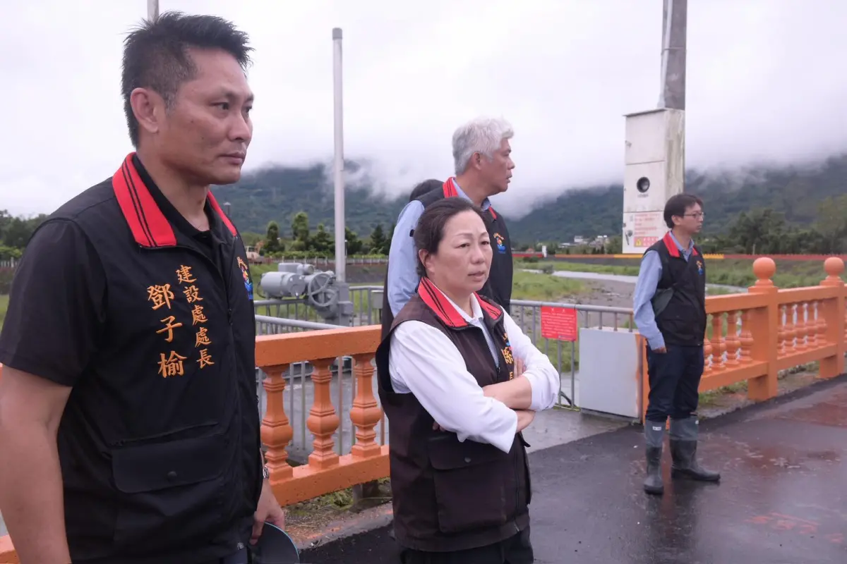 馬太鞍溪新堰塞湖紅色警戒！光復鄉今正常上班上課 徐榛蔚這麼說