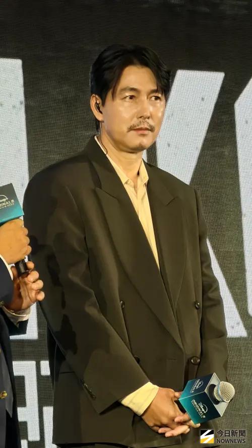 禹民鎬、玄彬、鄭雨盛、禹棹奐出席Disney+發布會。（圖／記者陳雅蘭攝）