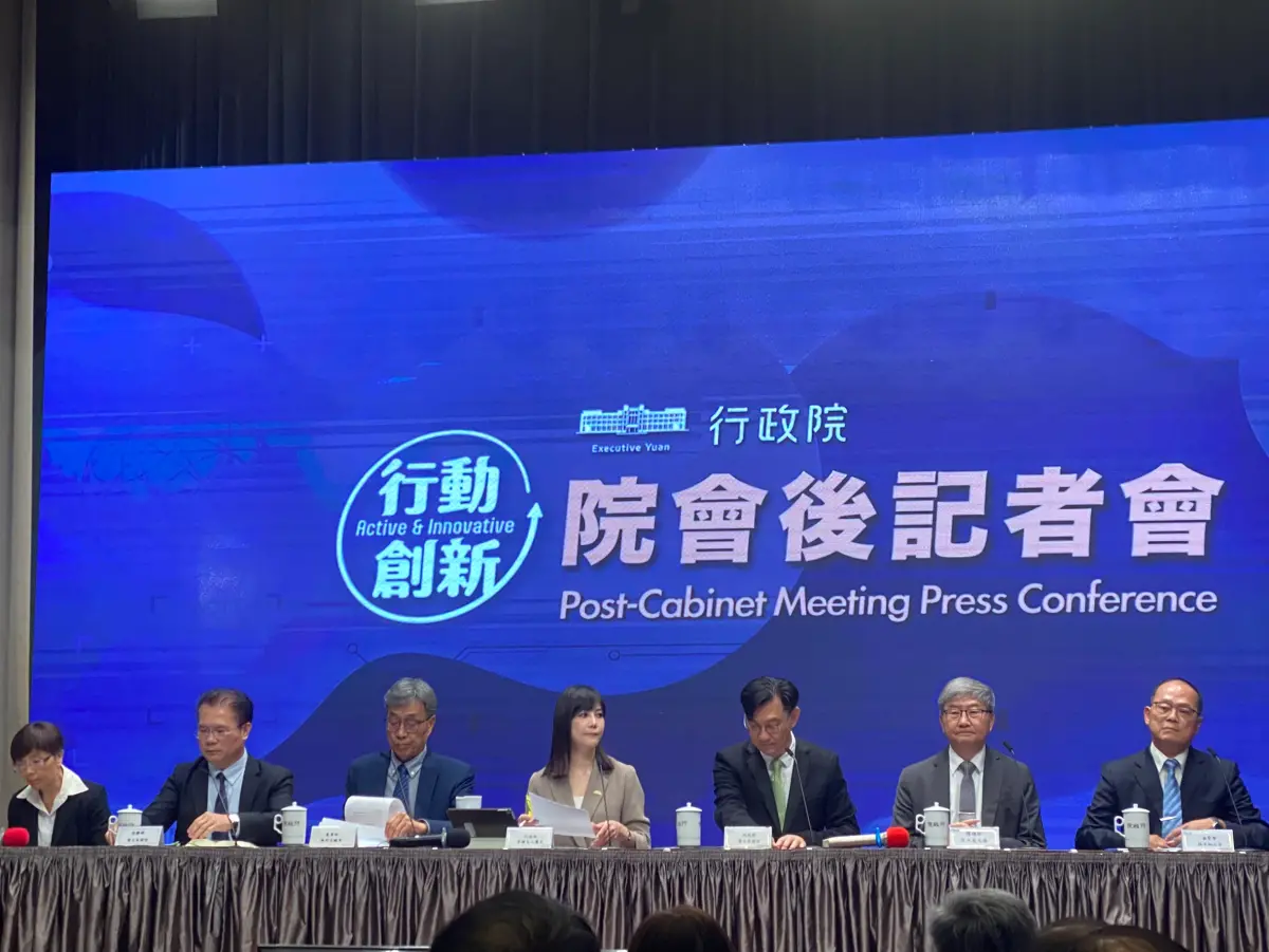 ▲行政院今日通過「中央政府花蓮馬太鞍溪堰塞湖災後重建特別預算案」，總經費達270億元。（圖／記者陳威叡攝，2025.11.13）