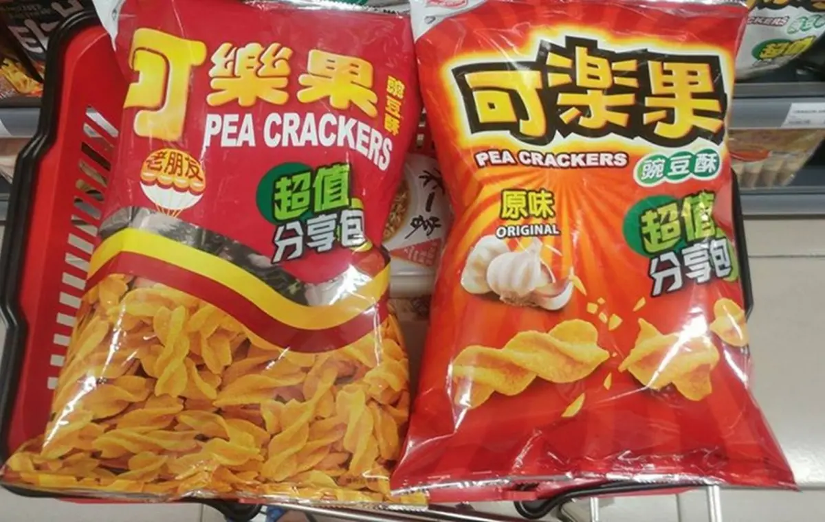 ▲可樂果包裝上有分「老朋友、原味」，但有民眾不解兩款究竟差別在哪？引來可樂果官方公布正解，讓一票人大長知識。（圖／爆廢公社）