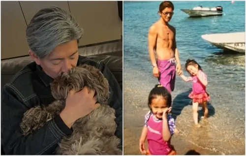 ▲木村拓哉53歲生日！女兒偷偷背叛老爸　曬他滿頭白髮、半裸帥照（圖／木村光希IG@koki）