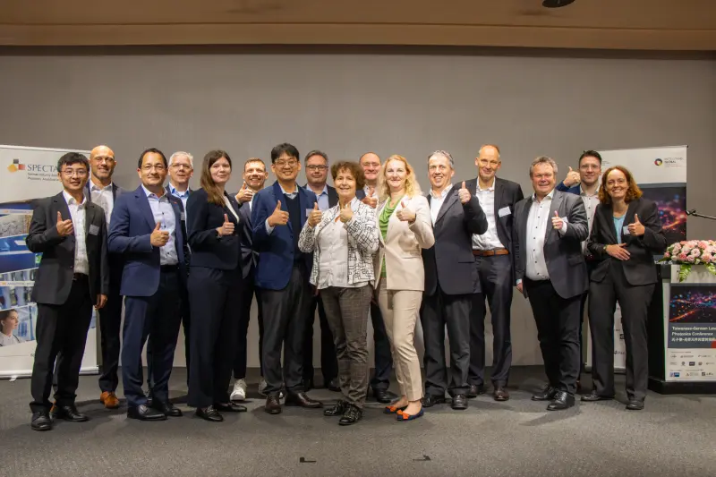 ▲10家專注於雷射技術、光學元件與精密檢測的德國企業本周造訪台灣，並參加產業論壇與商務媒合活動，推動台德雙方深化產業鏈合作。（圖／德經處提供）