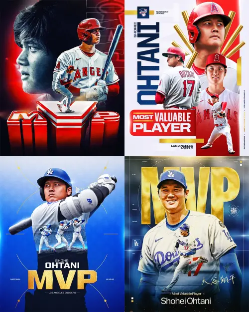 ▲大谷本季以打擊率2成82、55轟、102打點、OPS 1.014的亮眼成績，奪下聯盟多項打擊指標榜首，並在6月完成右肘手術後的首次投手復出登板，本季14場出賽繳出防禦率2.87、62次三振。（圖／取自MLB X）