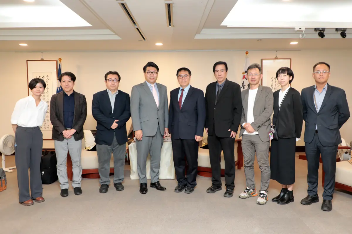 深化台日觀光農產與教育合作 北海道美唄市長櫻井恒拜會黃偉哲