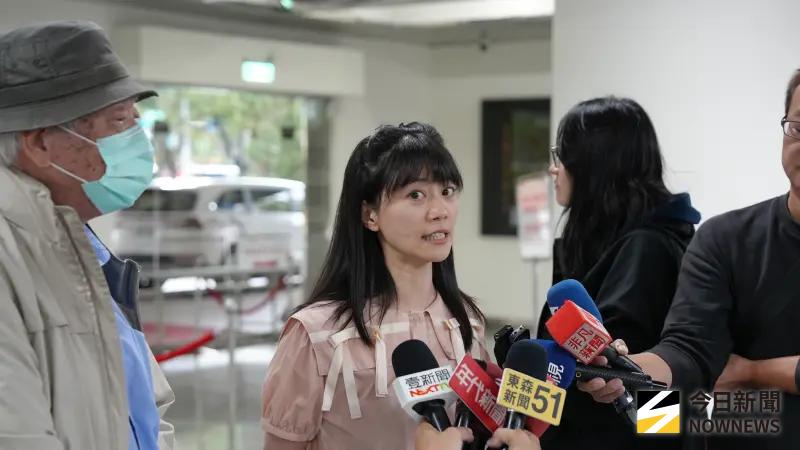 ▲前民進黨立委高嘉瑜表示，儘管現在綠白對立嚴重，「只要黃國昌卸任，未來空間就是無限寬廣」。（圖／記者呂炯昌攝）