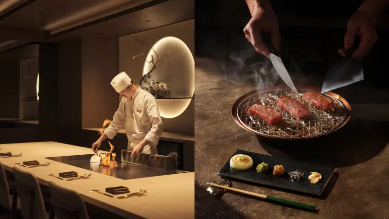 ▲阪前鐵板燒榮登「十大日式款待系鐵板燒」榜首。（圖／品牌提供）