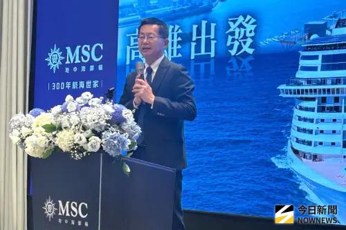 ▲高雄市政府秘書長郭添貴致詞。(圖／記者黃守作攝，2025.11.14)