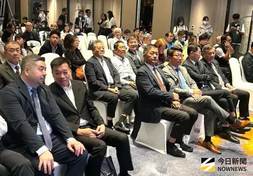 ▲地中海郵輪公司舉行榮耀號郵輪首航記者會，有港航各界及旅遊業者與會。(圖／記者黃守作攝，2025.11.14)