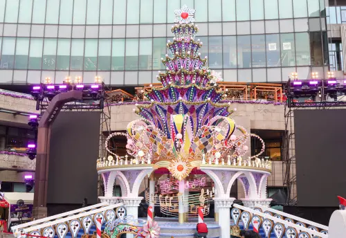 統一百貨聖誕樹點燈！直擊威尼斯風「必拍造景」　7-11美式免費送
