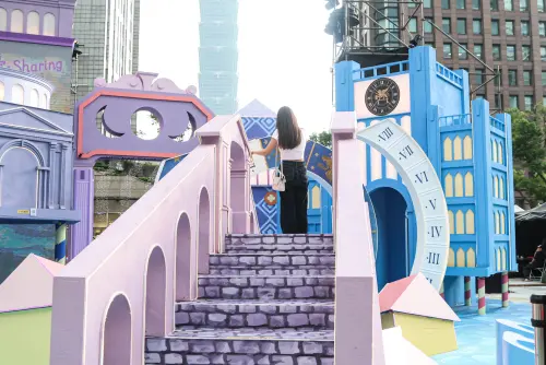 ▲徜徉威尼斯 （2F夢廣場、大步梯），以威尼斯獨有的水都風情為靈感，走進水上與水下世界。。（圖／記者朱永強攝）