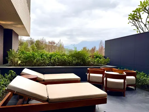 ▲新北北海溫泉洲際酒店，客房至少15坪起，空間十分寬敞。（圖／記者蕭涵云攝）