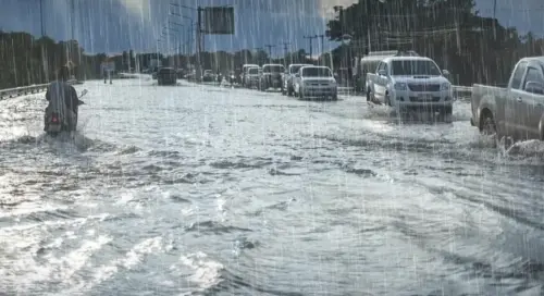 ▲專家提醒，這波天氣變化較大，期間東北季風也會在泰國灣、南部地區與安達曼海引發雷陣雨。（圖／翻攝自The Nation）