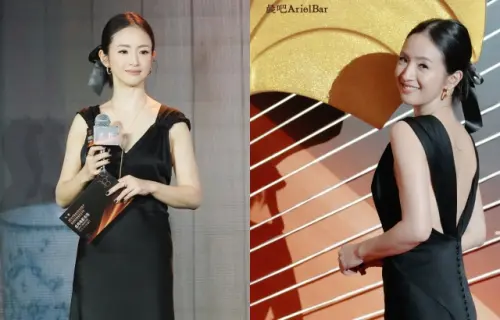 ▲林依晨登金雞獎紅毯，受邀擔任華語電影推介人。（圖／微博@林依晨吧官方微博）