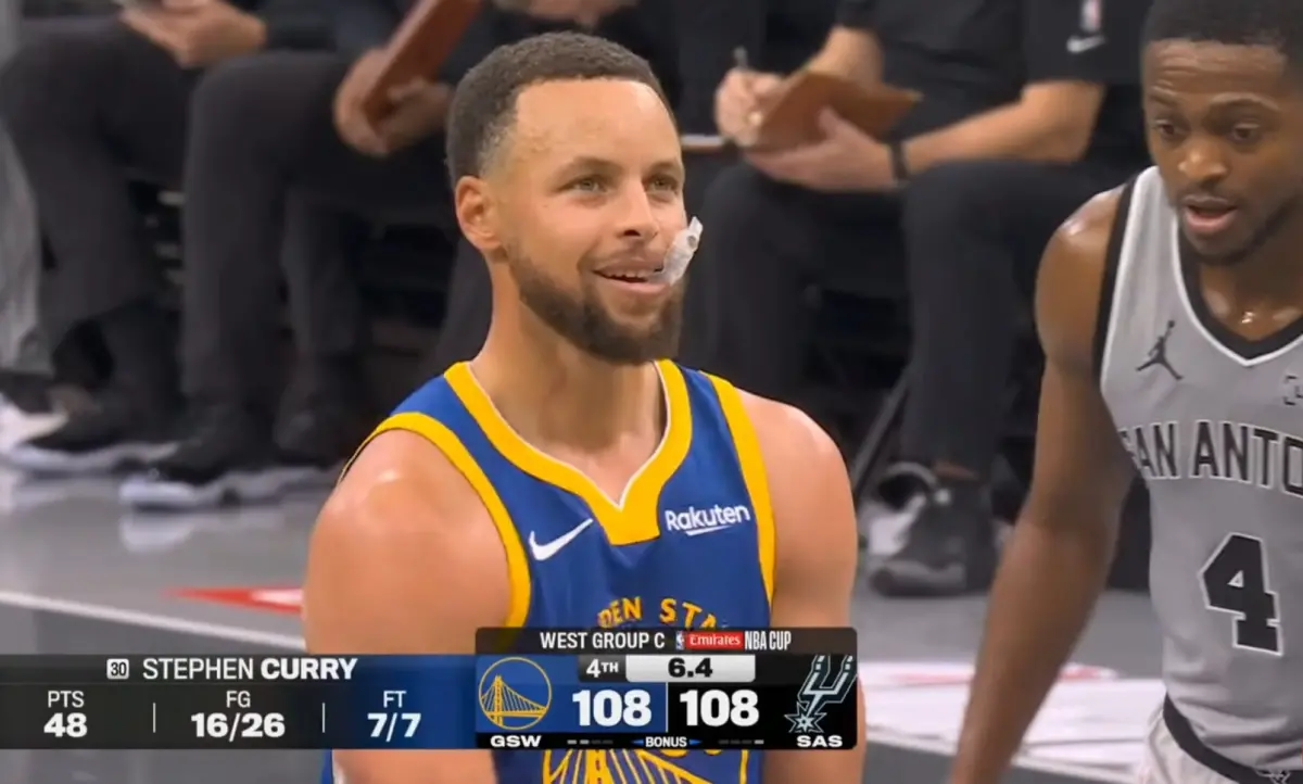 NBA／柯瑞打到笑出來！決勝罰球率勇士逆轉 球評：他在享受比賽