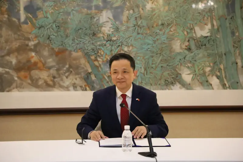 ▲中國駐韓國大使戴兵。（圖／翻攝自中國駐韓大使館網站）