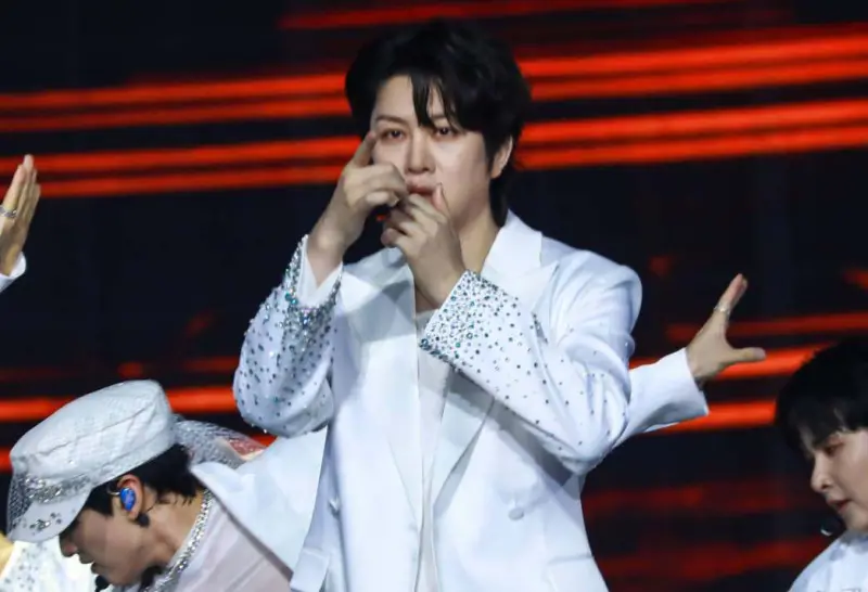 ▲希澈（如圖）很久沒和SJ來到台灣開唱，這次大巨蛋演出賣力唱跳，粉絲超感動。（圖／讀者提供）