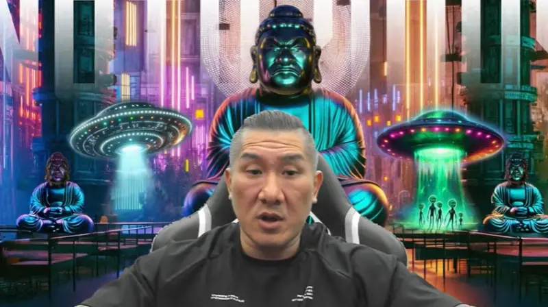 ▲館長15日開直播否認三名員工的性騷與不當行為指控，強調錄音遭斷章取義、目的不單純，並稱法律已交律師處理。直播中一度快要落淚，自嘲陽痿，指妻子還反過來安慰他。（圖／翻攝YouTube館長惡名昭彰）