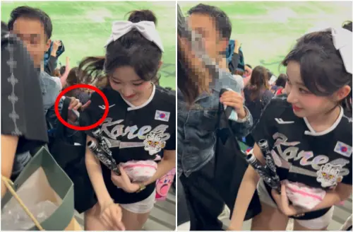 ▲李珠珢赴日應援遇噁男緊貼！遭欺負畫面曝光（圖／翻攝自X@yoshimu_0927）