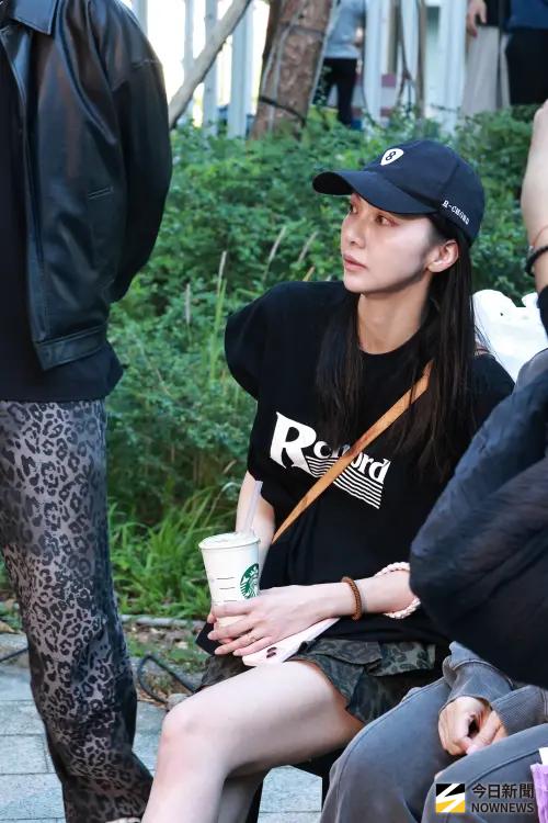 ▲談及粿王戀時事，謝和弦表示，他無法接受太太（如圖）單獨和異性朋友出國。（圖／記者吳翊緁攝影）